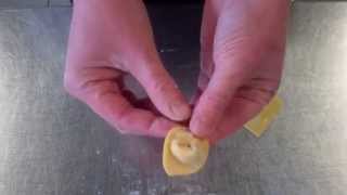 How to make cappelletti pasta [upl. by Ortensia]