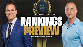 College Football Playoff Rankings PREVIEW Which teams are worthy of a playoff berth [upl. by Arvind]