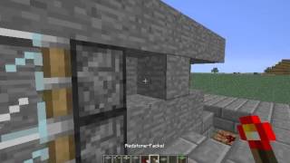 Tutorial Minecraft Glastür [upl. by Tiphanie95]