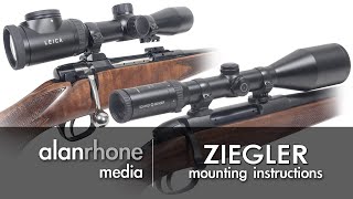 Ziegler ZP Scope Mount Installation Instructions [upl. by Yttocs]