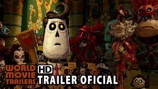 Festa no Céu Trailer Dublado 2014  Guillermo del Toro HD [upl. by Bocyaj]