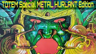 Metal Hurlant Issue 11 of Totem Magazine  Art By Science Fiction  Fantasy Heavy Metal Artists [upl. by Reisfield]