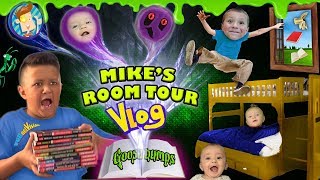 HOUSE TOUR 20 Mikes Room Tour gives us Goosebumps  Shawn Gets Sneaky FUNnel Family Vlog [upl. by Stern]