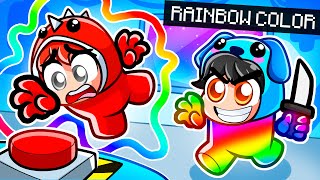 Playing As RAINBOW COLOR Imposters In Among Us [upl. by Nitnelav765]