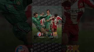 Crvena Zvezda 11 FC Barcelona Cup Winners Cup 199697 2nd round [upl. by Redyr]