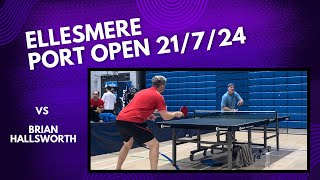 Neil Myatt vs Brian Hallsworth Long pips BH  FULL MATCH  Ellesmere Port Open 21724 [upl. by Anitaf]