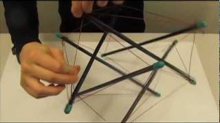 How to build a Tensegrity Model  LATTC [upl. by Tchao]