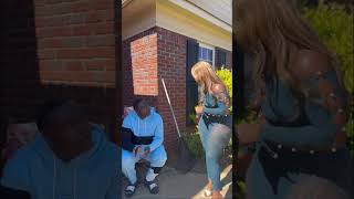 Lawn man wife take Sidepiece rake [upl. by Other478]