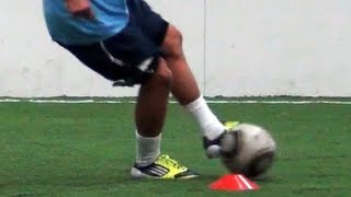 Soccer Drills  Lateral Shuffle  Speed and Agility [upl. by Macmullin339]