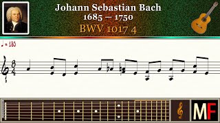 Bach BWV 1017 4 [upl. by Einahpit190]