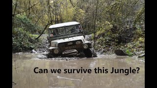 Extreme mud too much Sclayn Belgium 4x4 CCOT Cruquius Crew On Tour at Chateaux Cherimont [upl. by Ennaeerb]