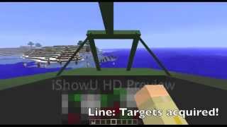 Minecraft Flans mod Experimental VTOL technology [upl. by Alley958]