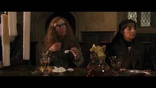 Professor Trelawney Eating in the Great Hall Extended  Order of the Phoenix Deleted Scene [upl. by Rooney526]