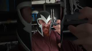 Magneto Helmet Build  Part 2 magneto 3dprinting marvel [upl. by Derte]