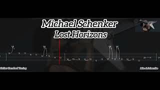 Michael Schenker  Lost Horizons  Tab Guitar [upl. by Ikkim]