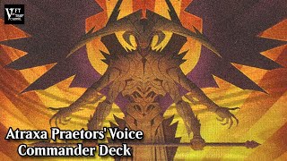 Atraxa Praetors Voice Commander Deck [upl. by Auqined]