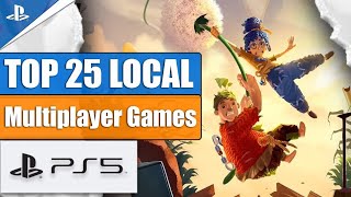 Top 25 PS5 Local Multiplayer Games  Best Ps5 Games Local Couch and Splitscreen Coop PS5 2 players [upl. by Painter]