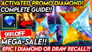 ACTIVATED PROMO DIAMOND ALLSTAR 2024 TRICK TO USE TUTORIAL  MLBB [upl. by Crean]