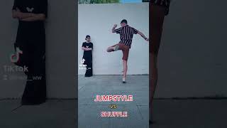 Jumpstyle vs Shuffle [upl. by Drusi]