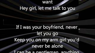 Justin Bieber Boyfriend KaraokeInstrumental with Lyrics on Screen Official 2012 [upl. by Eicnarf]