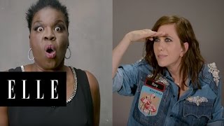 Ghostbusters Cast Performs the New Theme Song  ELLE [upl. by Klemperer]