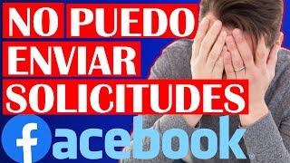 Como ENVIAR SOLICITUD de Amistad en FACEBOOK si no aparece la opción [upl. by Adamo]