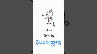 Java Nuggets 2 javatips coding javanuggets [upl. by Enelyak]