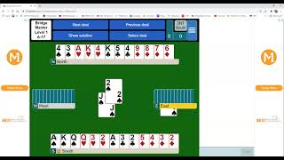 BM2 BridgeMaster Level 1 A17 Simple suit promotion [upl. by Einnal]