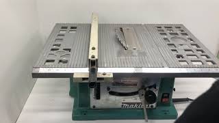 Makita table saw model 2708 [upl. by Hilleary498]