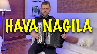 Hava Nagila  Accordion Cover [upl. by Dniren789]