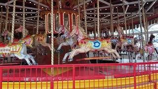 Gallopers carousel at blackpool pleasure beach park [upl. by Ynez516]