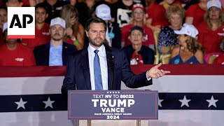 JD Vance highlights housing policy at a Las Vegas campaign rally [upl. by Nye]