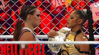 Ronda Rousey vs Bianca Belair  Hell In A Cell  WWE November 4 2024 [upl. by Adnarahs]