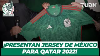 ¡REGRESA EL VERDE México presenta el jersey que portará en Qatar 2022  TUDN [upl. by Atiran278]