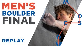 🇬🇧 IFSC World Championships Moscow 2021  Men’s Boulder final [upl. by Frederik]