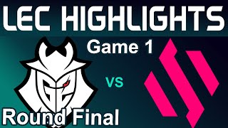 G2 vs BDS Highlights Game 1  Lower Final LEC Summer Playoffs 2024  G2 Esports vs Team BDS [upl. by Rufena]