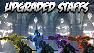 quotOriginsquot How to UPGRADE ALL STAFFS  Wind Fire Ice amp Lightning STAFFS Upgraded Black Ops 3 Zombies [upl. by Ninnetta]