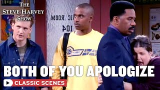 Romeo and Bullethead Lie To Lydia  The Steve Harvey Show [upl. by Yolane]