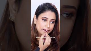 Lipstick Shade That suits all Indian Skin tone lipswatch lipsticktutorial pinknudelip shortsaday [upl. by Vacla]