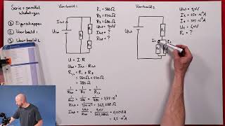 Natuurkunde uitleg serie en parallelschakeling [upl. by Alyk]
