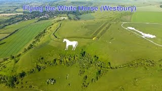 Flying the Westbury White Horse [upl. by Fiedler]