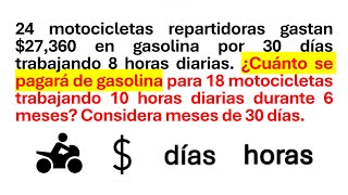 Regla de 3 compuesta Directa  Directa  Directa 4 magnitudes [upl. by Nonnaehr]