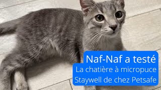 NafNaf a testé la chatière à puce Staywell de chez Petsafe [upl. by Sidnala448]