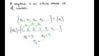 Calculus 2 Sequences [upl. by Fernandina]