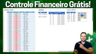 Planilha de Controle Financeiro Pessoal Excel em 10 minutos Como Fazer [upl. by Axela545]