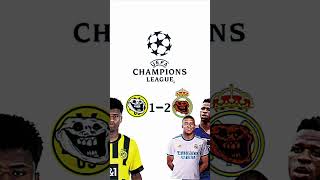 I thing bvb vs madrid well end look like this🤔subscribe like bestgoalsoftheweekefootball [upl. by Ilat258]