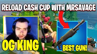 Epic Duo Mongraal and MrSavages Cracked MODE in Fortnite Reload Cash Cup [upl. by Boycie]