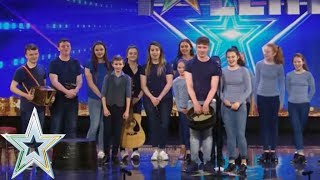 Atlantic Rhythm storm the stage  Auditions Series 1  Irelands Got Talent [upl. by Notsej259]