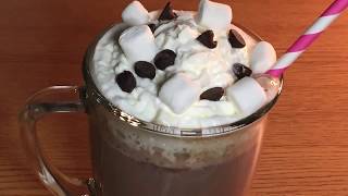 Microwave Hot Chocolate from Scratch in 2 Min  college dorm recipes [upl. by Norman]