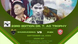 23RD EDITION DR T AO TROPHY  CHUMOUKEDIMA VS PHEK  LOYEM MEMORIAL ASTRO TURF TUENSANG [upl. by Nore]